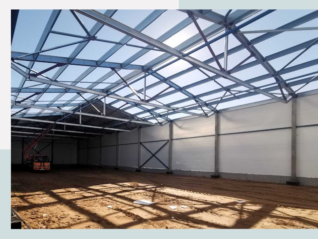 Строительство сенохранилищ в Кызыле